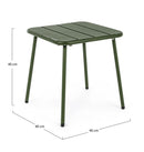 Tavolino da Salotto 40x40x40 cm in Metallo Marlyn Forest-4