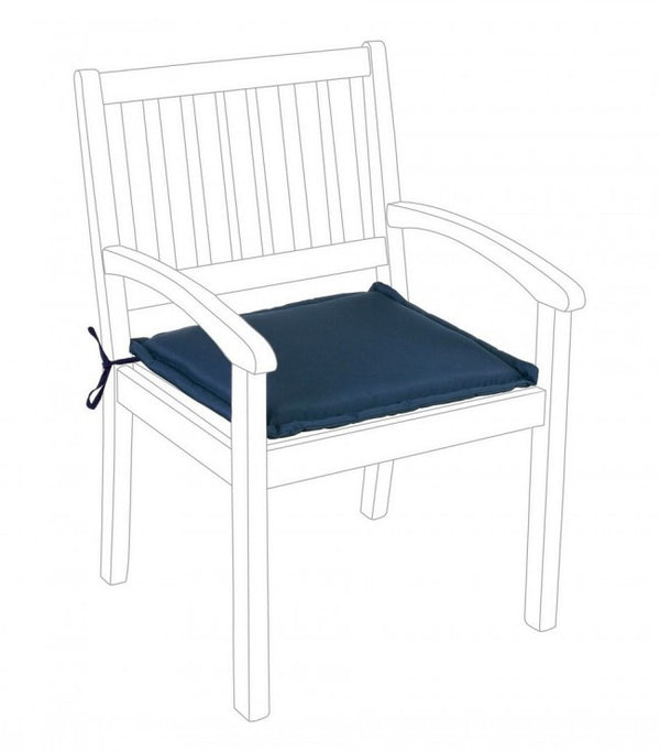online Poly180 Blaues Kissen für Outdoor-Sessel aus Stoff