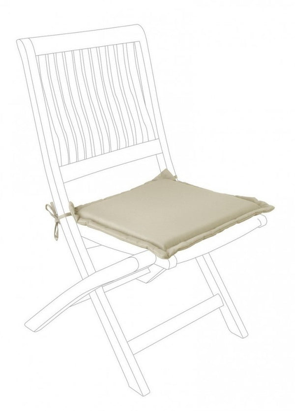 online Poly230 Havanna Quadratisches Sitzkissen aus Stoff für den Außenbereich