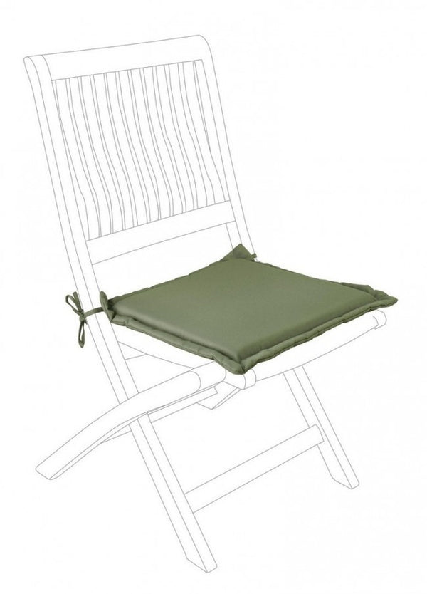 Olefin Bosco Quadratisches Sitzkissen aus Stoff für den Außenbereich sconto