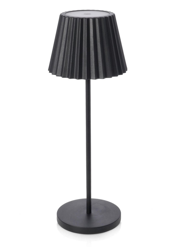 Lampada  da Tavolo Ø12,5x36 cm in Metallo Artika Nera prezzo