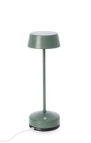 Lampada  da Tavolo Ø11x33 cm in Metallo Esprit Verde-3
