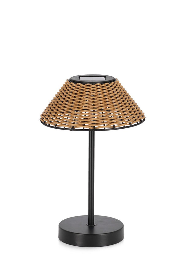 sconto Lampada  da Tavolo con Ricarica Solare Ø20x31 cm in Acciaio Kalyan