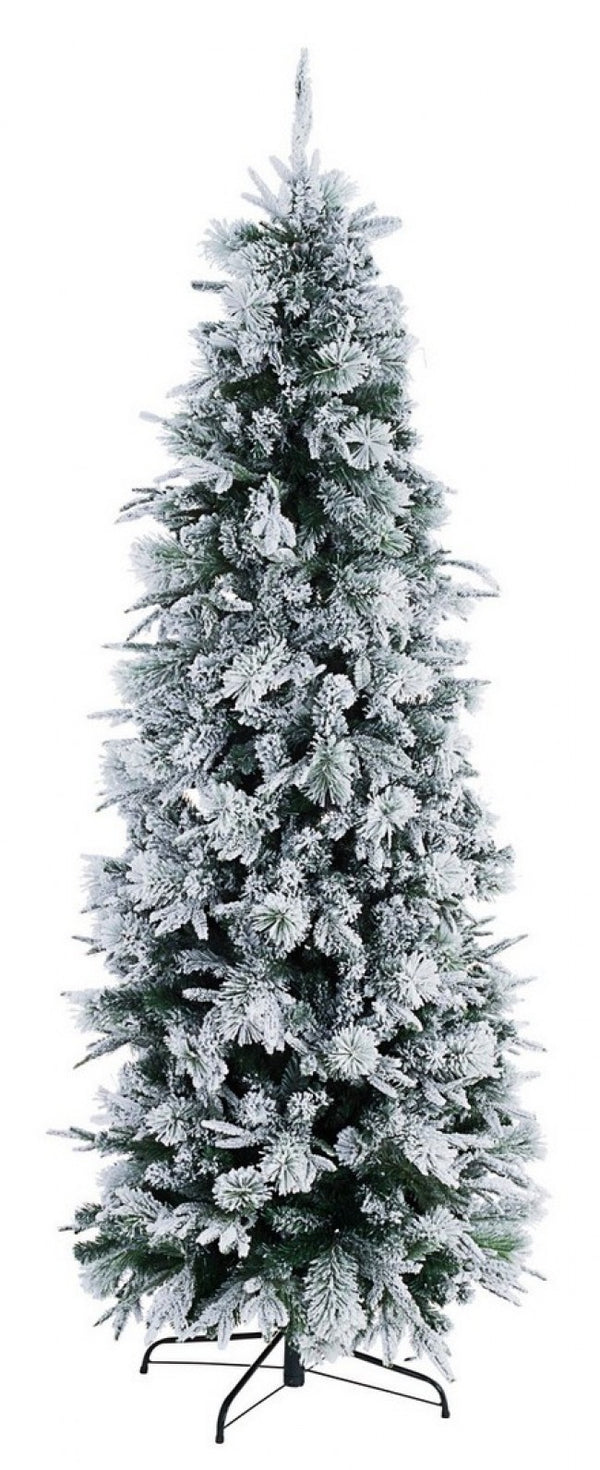 prezzo Grüner schneebedeckter künstlicher Weihnachtsbaum in verschiedenen Größen