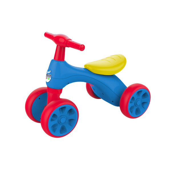 Bicicletta Pedagogica per Bambino 57x34x42 cm 4 Ruote Quad Blu acquista