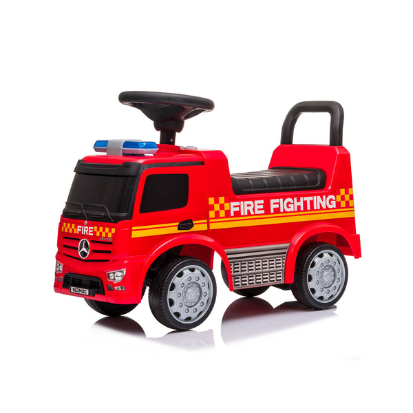 acquista Camion dei Pompieri Cavalcabile 62,5x28,5x45 cm per Bambini Mercedes Rosso