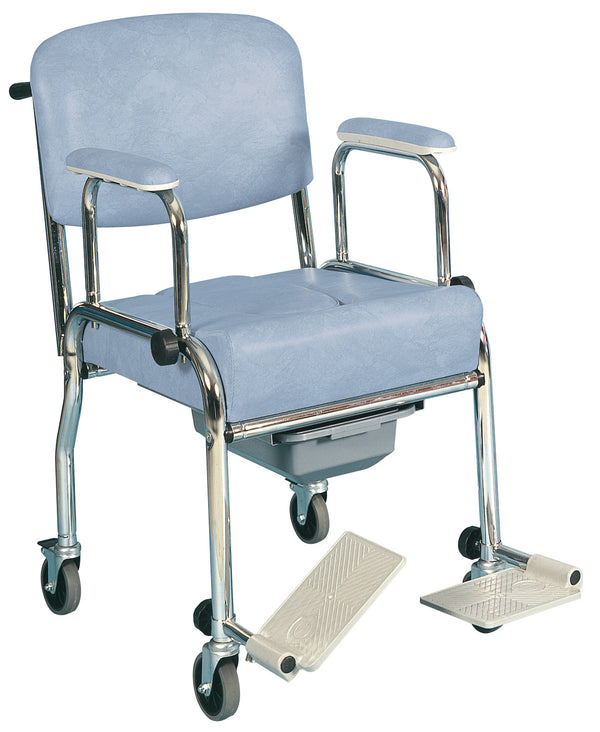 Rollstuhl-Badezimmer mit abnehmbarer Vase aus Stahl Nasti Comoda Celeste acquista