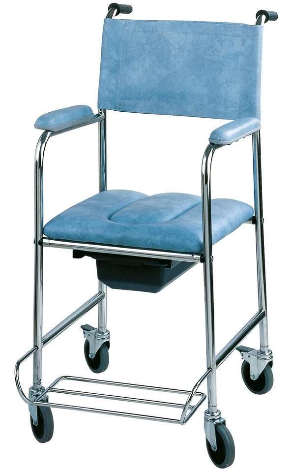 Klappbarer Sanitärstuhl aus Stahlrohren Nasti Bequem Eco Blue sconto