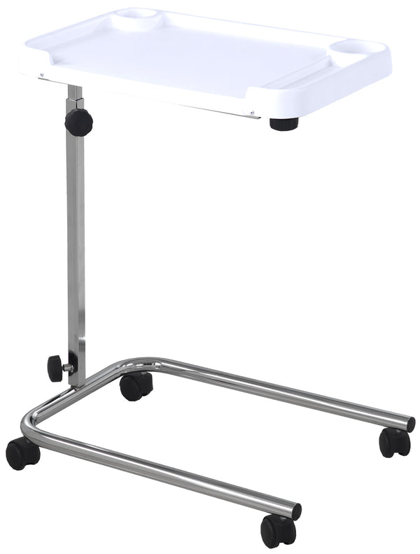 Betttablett mit Rollen aus weißem Nasti-Stahl acquista