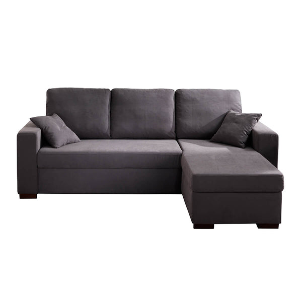 acquista Ausziehbares 2-Sitzer-Sofa mit Chaiselongue