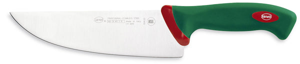 Messer zum Aufschneiden von Fleisch Klinge 20 cm Sanelli Premana Grün/Rot Anti-Rutsch-Griff prezzo