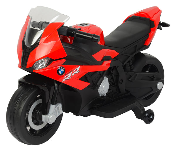 sconto Moto Elettrica per Bambini 12V con Licenza BMW S1000 RR Rossa