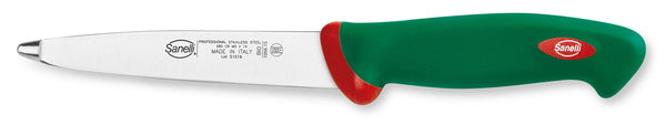 Gerades Messer zum Ausnehmen Klinge 15 cm Anti-Rutsch-Griff Sanelli Premana Grün/Rot sconto