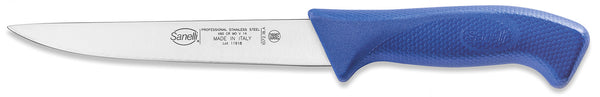 sconto Messer zum Filetieren von Fisch Klinge 18 cm Sanelli-Haut Anti-Rutsch-Griff Hellblau
