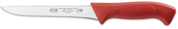prezzo Ausbeinmesser 18 cm Klinge Rutschfester Griff aus Sanelli-Haut Rot