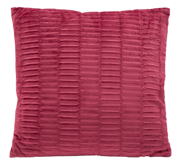 sconto Bordeaux Kissen 41x41 cm Bordeaux Polyester