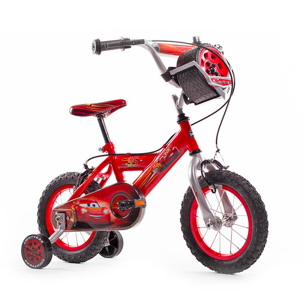 Bicicletta per Bambino 12” 2 Freni con Licenza Disney Cars Rosso prezzo