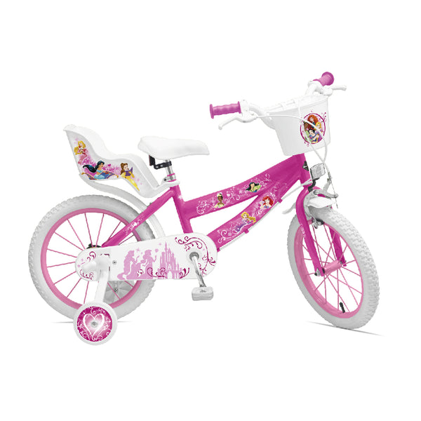 Bicicletta per Bambina 14’’ Freni Caliper con Licenza Disney Princess sconto