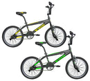 Bicicletta BMX Freestyle 20” Free X-One Nero/Giallo o Nero/Verde-1