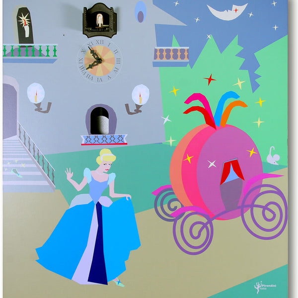 Wandkuckucksuhr 43X52X10Cm Pirondini Italia Cinderella Night online