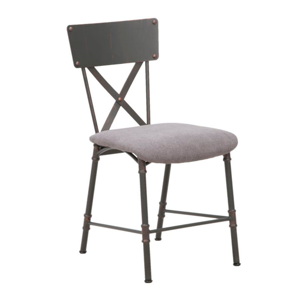 Stuhl Manhattan 41x56x80,5 cm aus Eisen und MDF prezzo