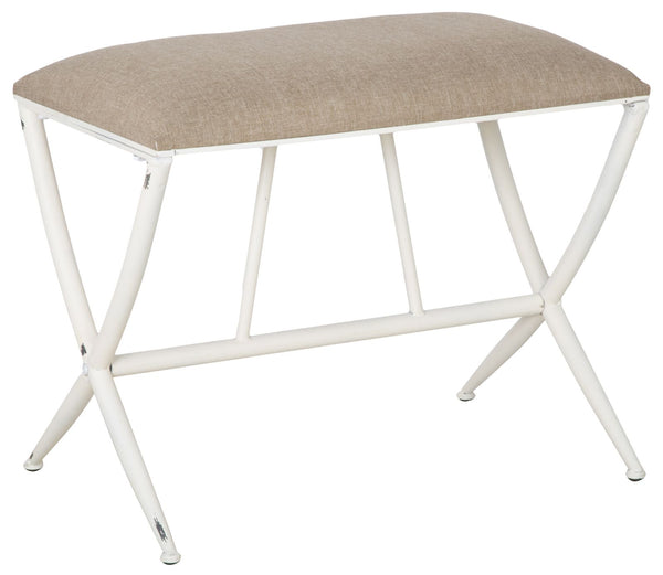 prezzo Sarajevo Bank aus Eisen 60x37,5x50 cm aus Eisen und Schwamm und Leinen