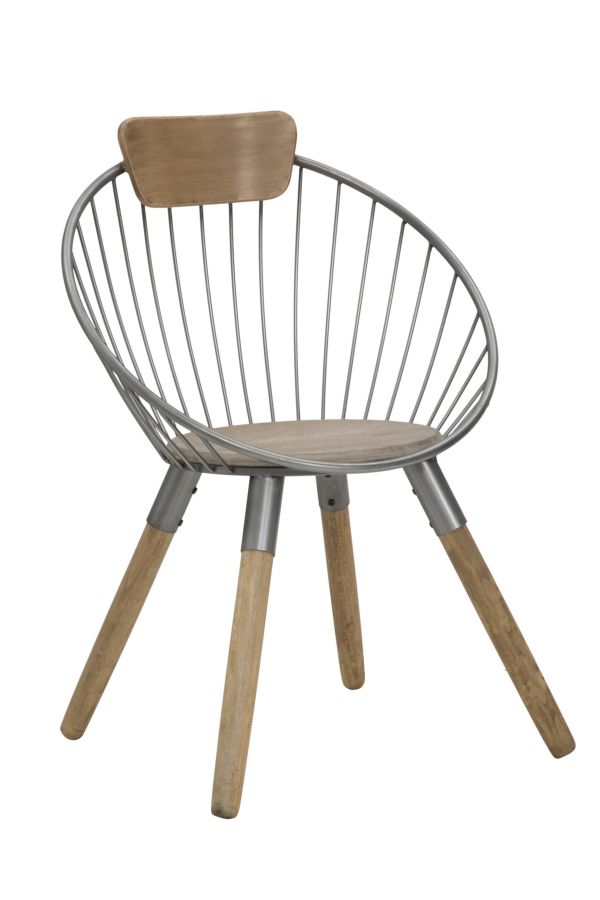 prezzo York Sessel 66x55x91 cm in Braun und Graueisen und MDF