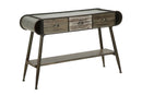 Console Moscow 120x42x80 cm Legno di Abete e in Ferro-1