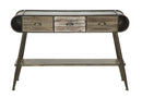 Console Moscow 120x42x80 cm Legno di Abete e in Ferro-2