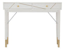 Console Luxy 100x40x79 cm in Legno e MDF e in Ferro Bianco e Oro-3