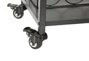 Carrello Industry Plus 81,5x35x86 cm in Ferro Nero e Grigio-5