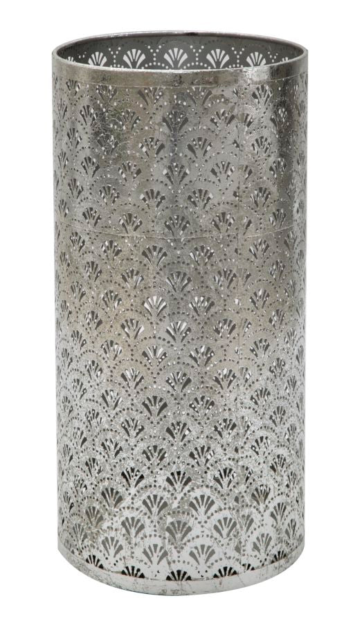 Flowy Schirmständer Ø24x48 cm in Silver Iron online