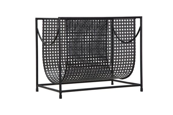 Zeitungshalter Dark 37x22x30 cm in Black Iron online