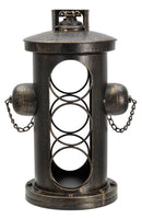 Porta Bottiglie Industry 35x25x50 cm in Ferro-2