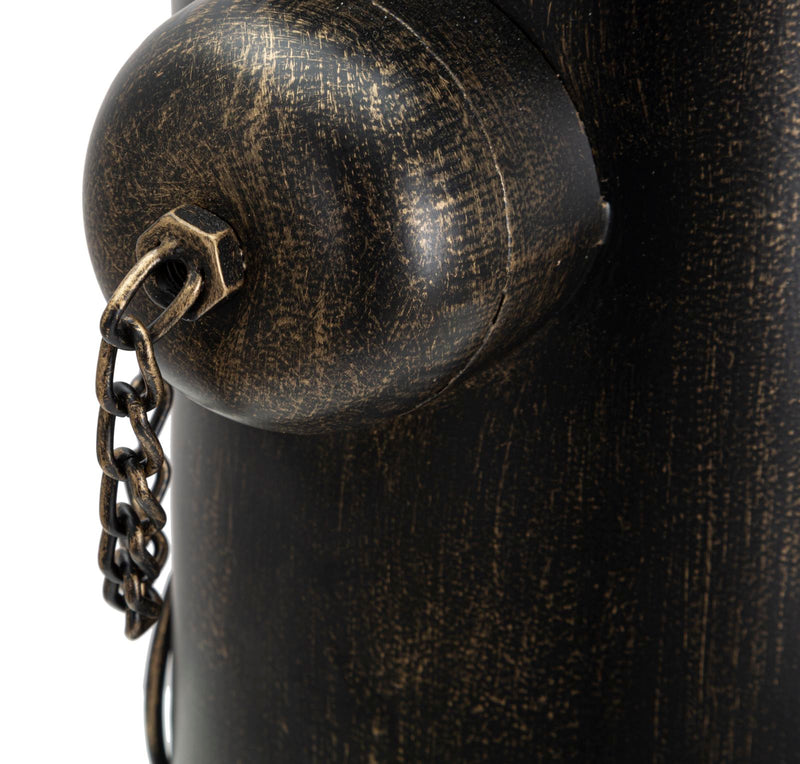 Porta Bottiglie Industry 35x25x50 cm in Ferro-7