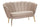 2-Sitzer-Sofa 136 x 76 x 78 cm in gepolstertem Stoff