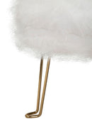 Divanetto 2 Posti 134x54x77 cm in Tessuto Imbottito-8