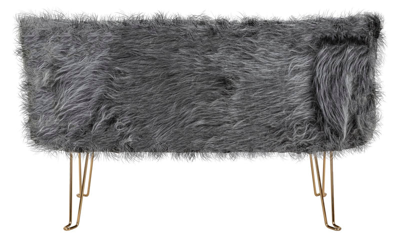 Divanetto 2 Posti 134x54x77 cm in Tessuto Imbottito-7