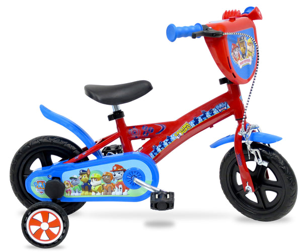 sconto Fahrrad für Kinder 10" 1 Bremse EVA-Reifen Paw Patrol Red