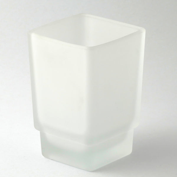 online Quadratischer Zahnbürstenhalter 6,3x6,3x10 cm aus Bonussi-Glas