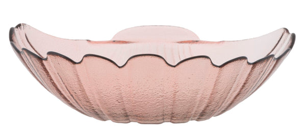 Leere Taschen Shell Pink Ø32x10 cm Glas acquista