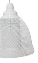 Paralume da Soffitto Net Ø31x33 cm Metallo Bianco-6
