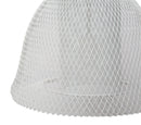 Paralume da Soffitto Net Ø31x33 cm Metallo Bianco-7