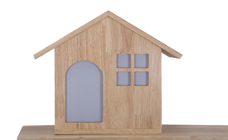 Lampada da Muro Sweet Home 60x16x39 cm Legno Marrone-3