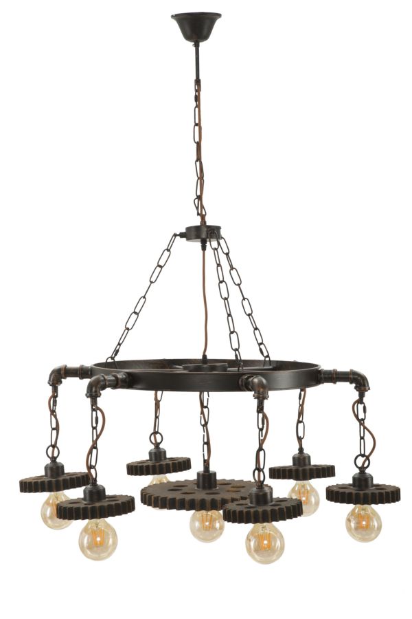 Gear Kronleuchter Ø85x30 cm aus Eisen sconto