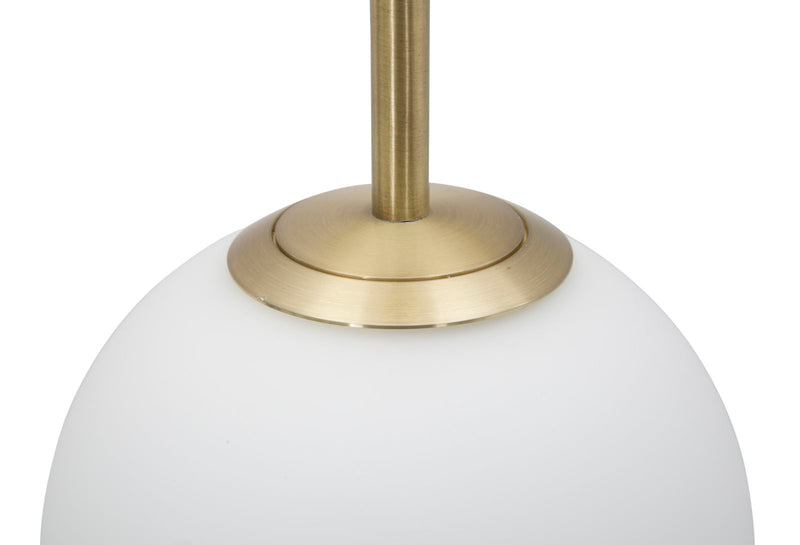 Lampada da Muro Glamy Doppia 15x21x55 cm in Ferro e Vetro Oro e Bianco-5
