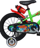 Bicicletta per Bambino 14" 2 Freni  Urban Skate Verde-2