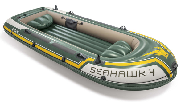 sconto Schlauchboot 351 x 145 cm Intex Seahawk 4 mit Rudern und Pumpe