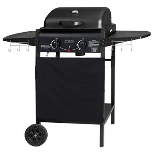 Gasgrill 2 Stahlbrenner mit Lavastein Rock System Imperial Barbecue  prezzo