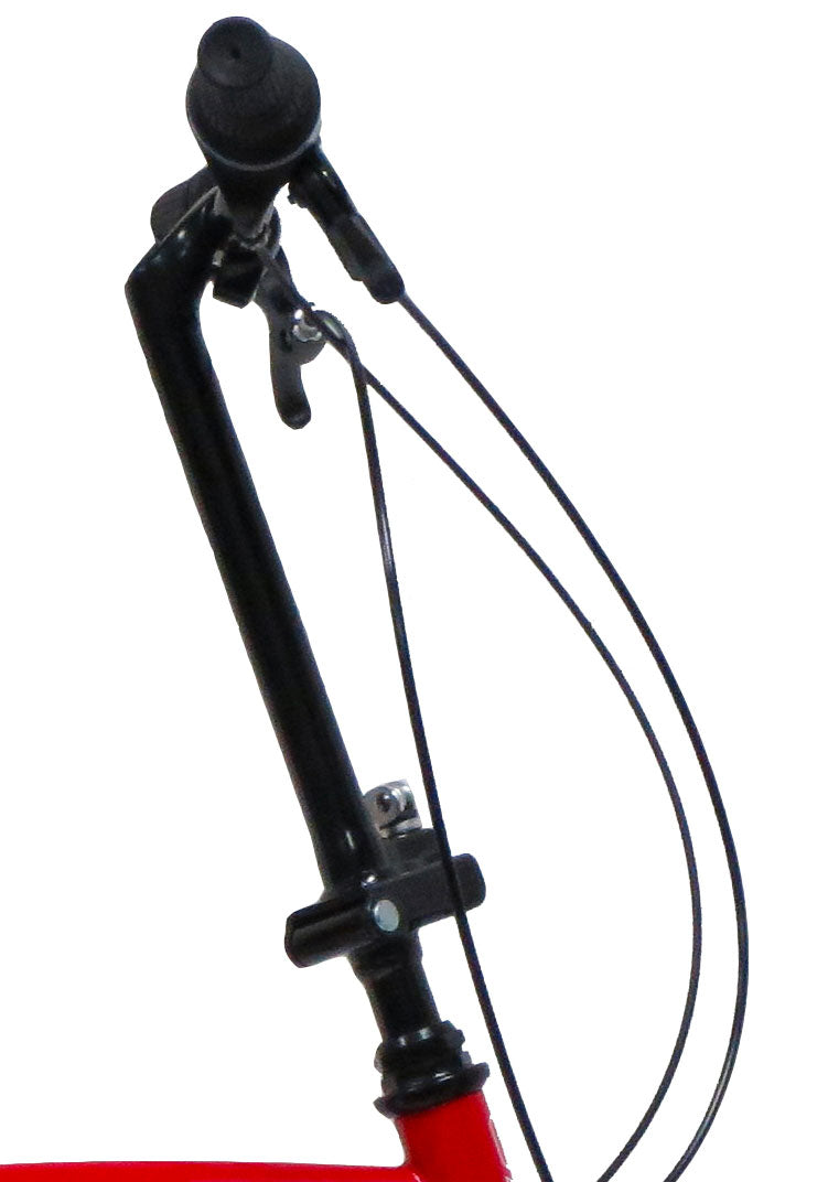 Bicicletta Folding Pieghevole 20” 7V in Alluminio Rossa-2